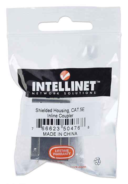 INTELLINET Kupplung RJ45 Cat5e 8P8C Bu/Bu FTP silber