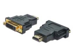 DIGITUS HDMI Adapter HDMI Typ A -> DVI(24+5) St/Bu Polybeutel