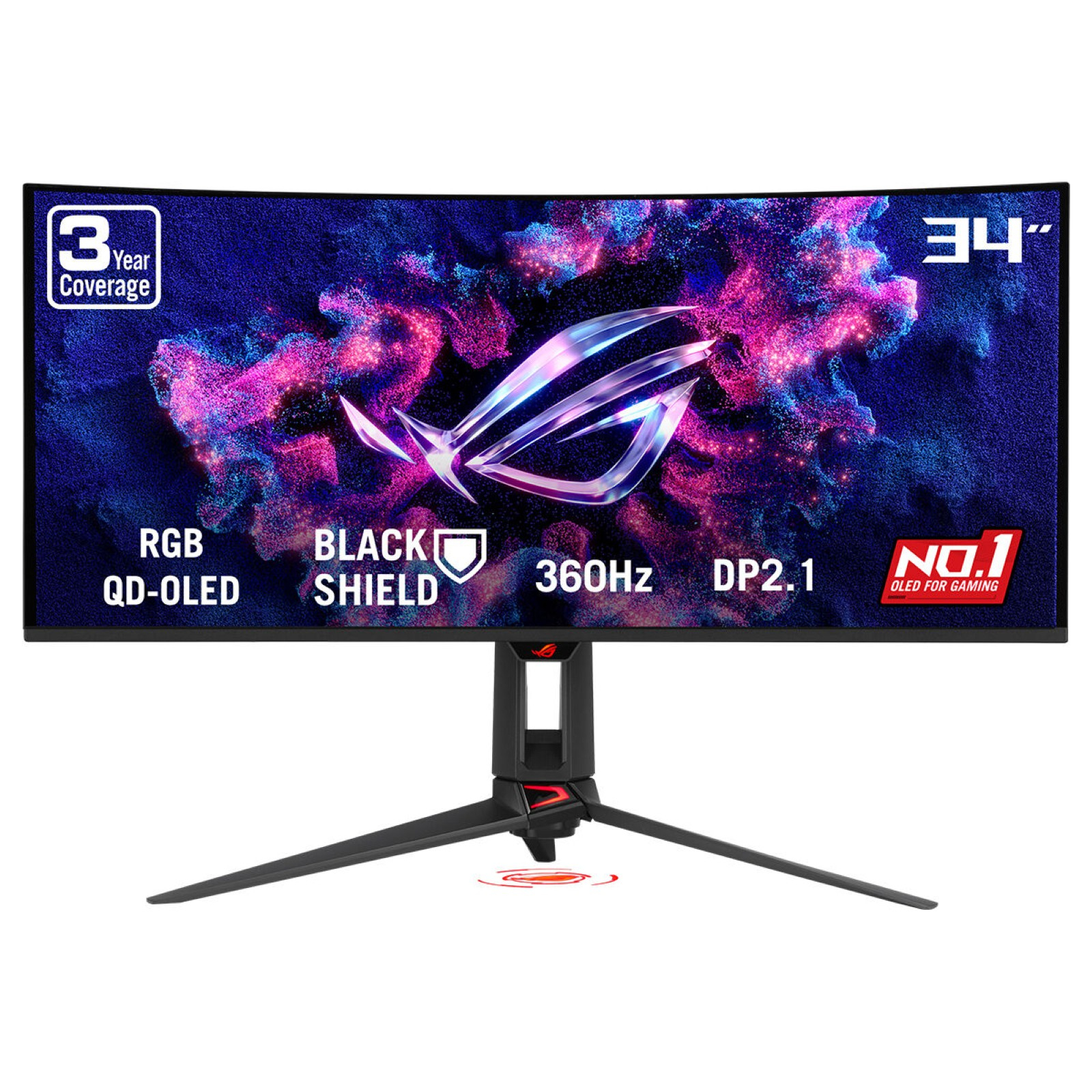 ROG Swift OLED PG34WCDN, Gaming-Monitor