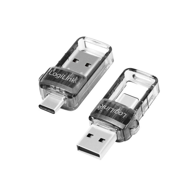Logilink Bluetooth 5.0 Adapter, USB 3.2, USB-A und USB-C