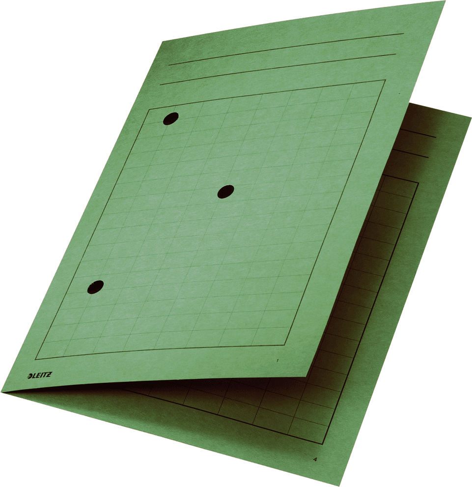 LEITZ Aktendeckel 3998 DIN A4 grün, 1 St.