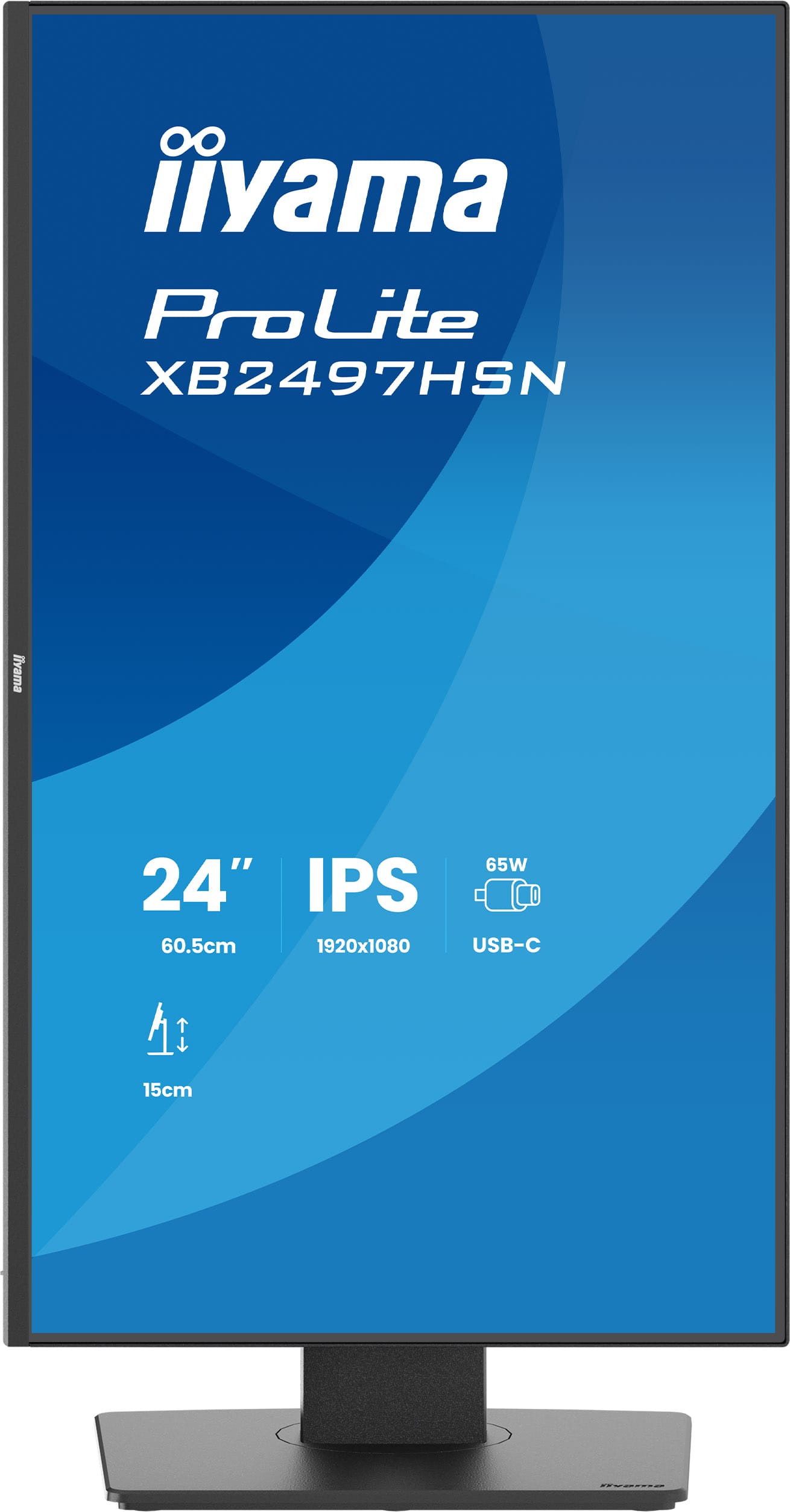 IIYAMA 60.5cm (24) XB2497HSN-B1 16:09 HDMI+DP+USB-C IPS