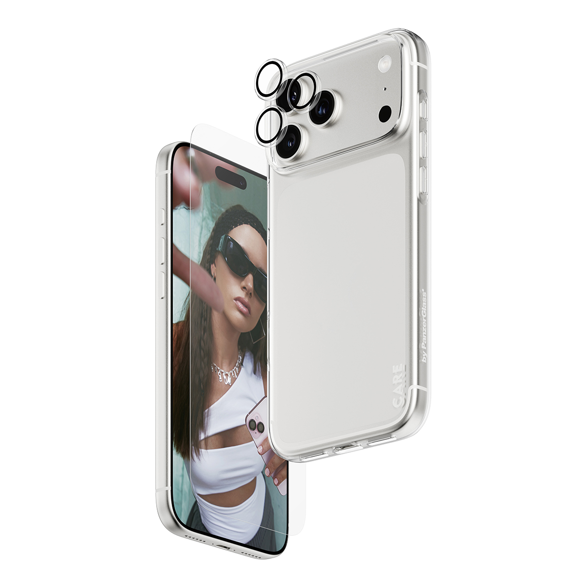 SAFE. CARE BY 3-IN-1 FASHIONABL COMBO BUNDLE IPHONE 17 PRO MAX