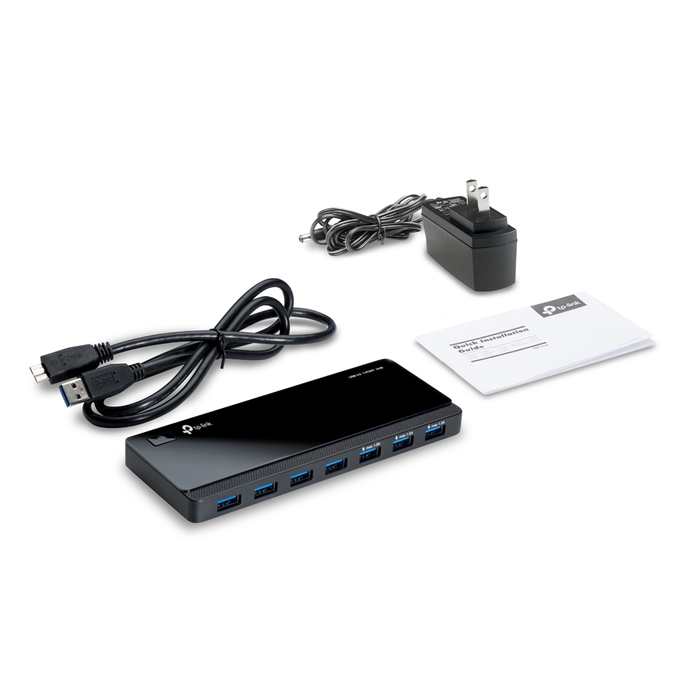 7-Port-USB-3.0-Hub (UH700), USB-Hub