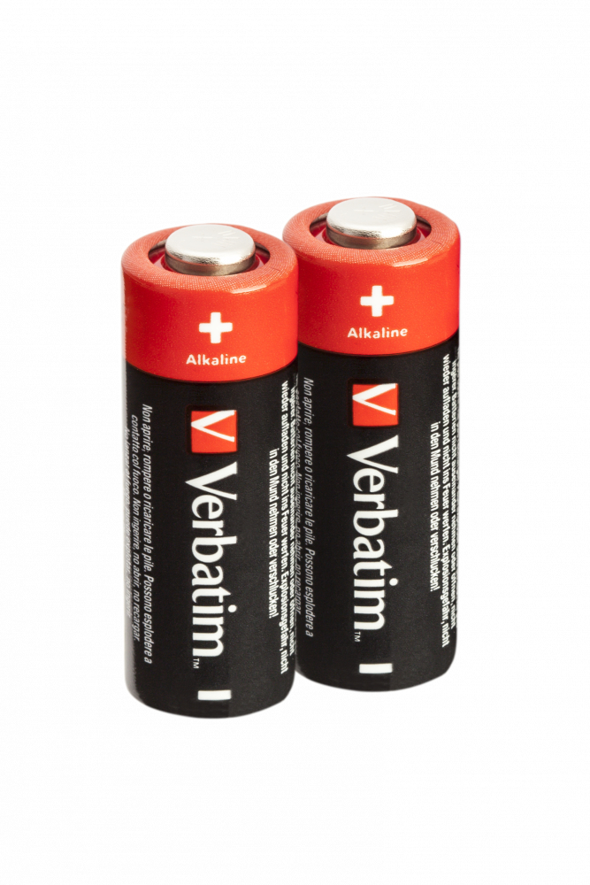 Verbatim ALKALINE BATTERY 12V 23A (MN21/A23) 2 PACK