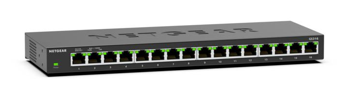 16-PORT 1G UNMANAGED SWITCH UNMANAGED SWITCH