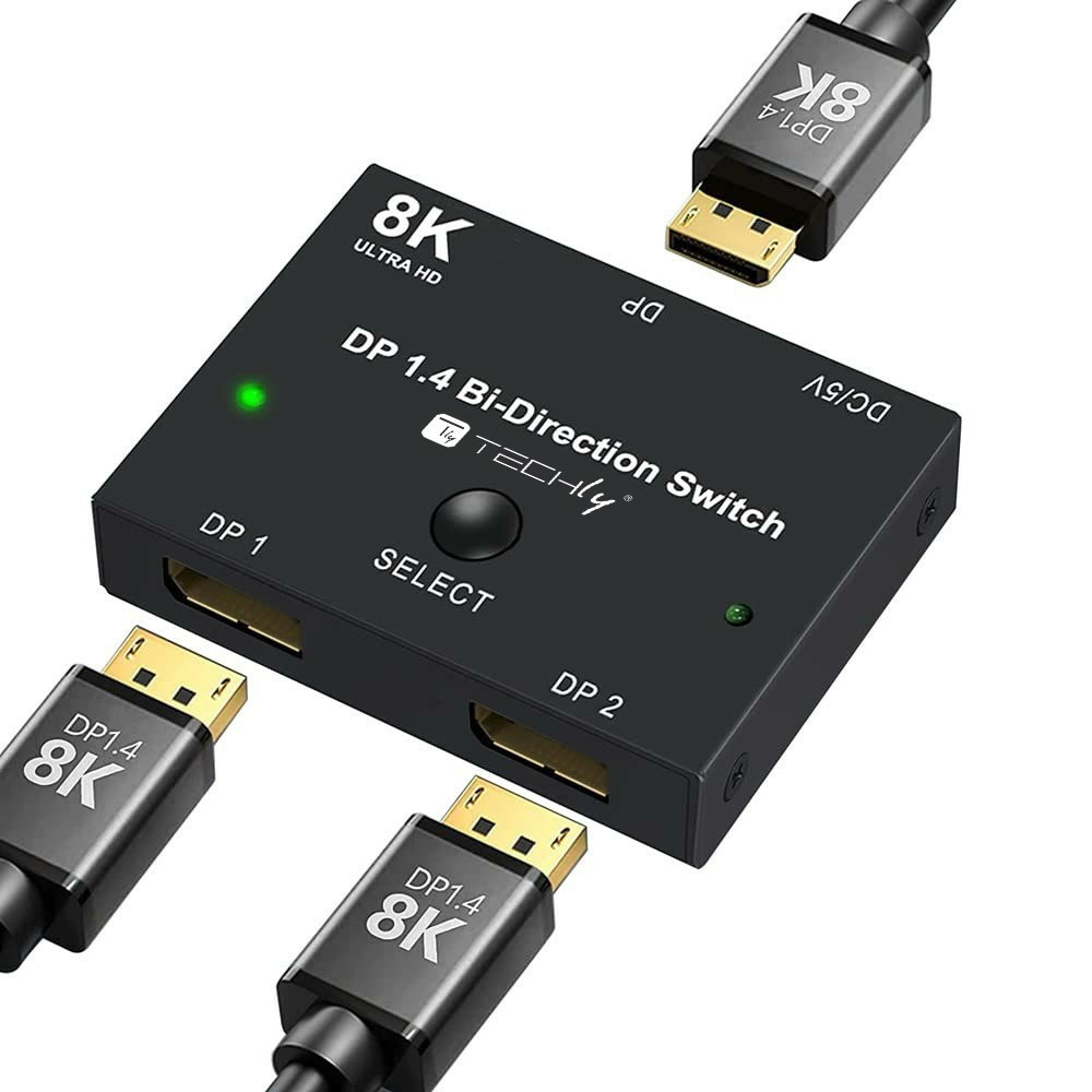 Techly 4K Displayport 1.4