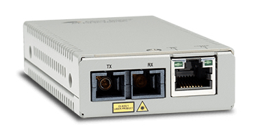 TAA 10/100TX TO 100X/SC SINGLE MODE MINI MEDIA RATE CONVERTER