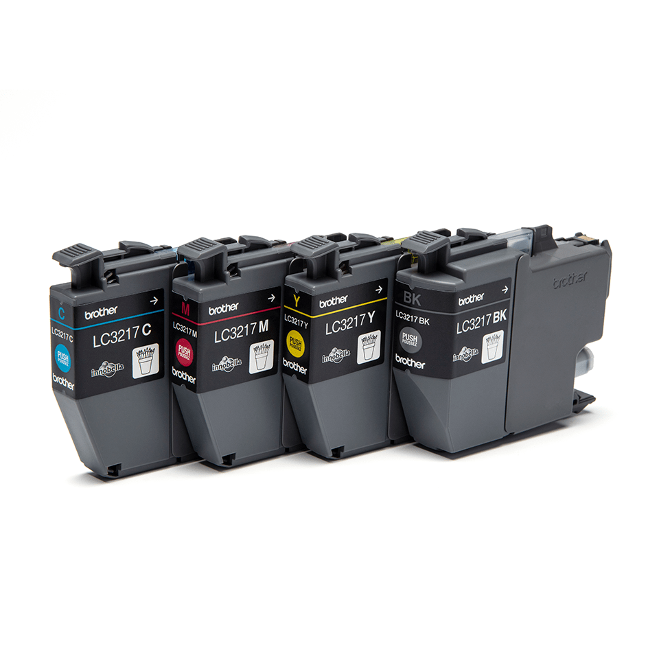 brother LC-3217VAL schwarz, cyan, magenta, gelb Druckerpatronen, 4er-Set