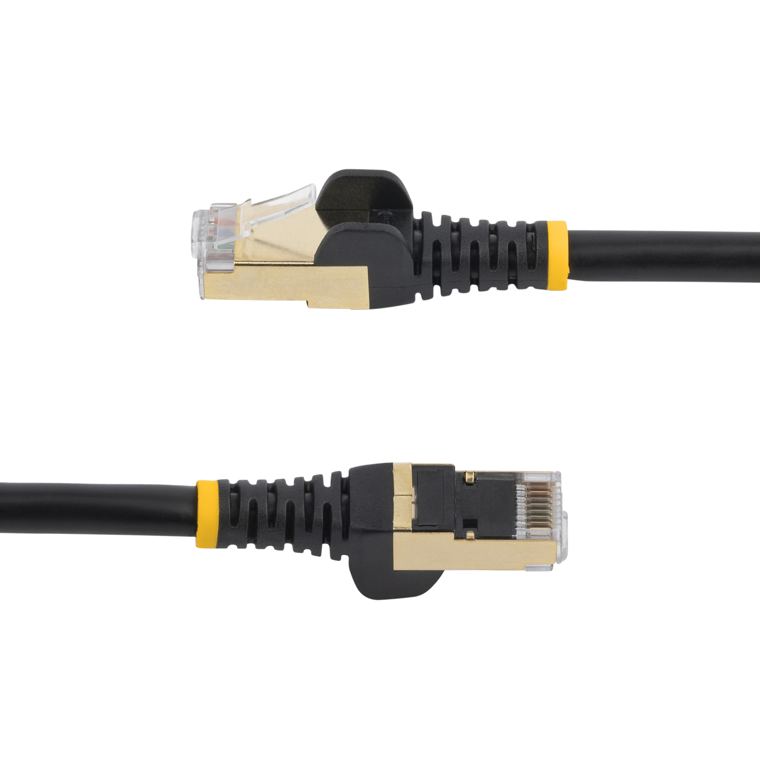 STARTECH.COM 5m CAT6a Ethernet Cable - Black - RJ45 Snagless Connectors - CAT6a STP Cord - Copper Wire - Network Cable 6ASPAT5MBK