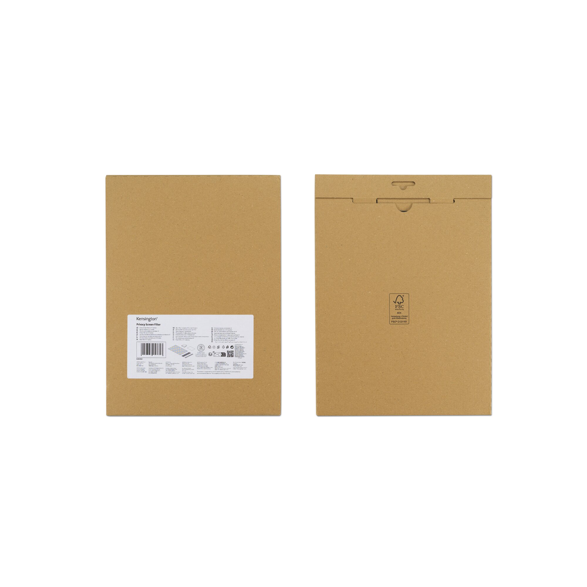 Kensington EQ Display-Blickschutzfolie für 39,6 cm (15,6 Zoll)