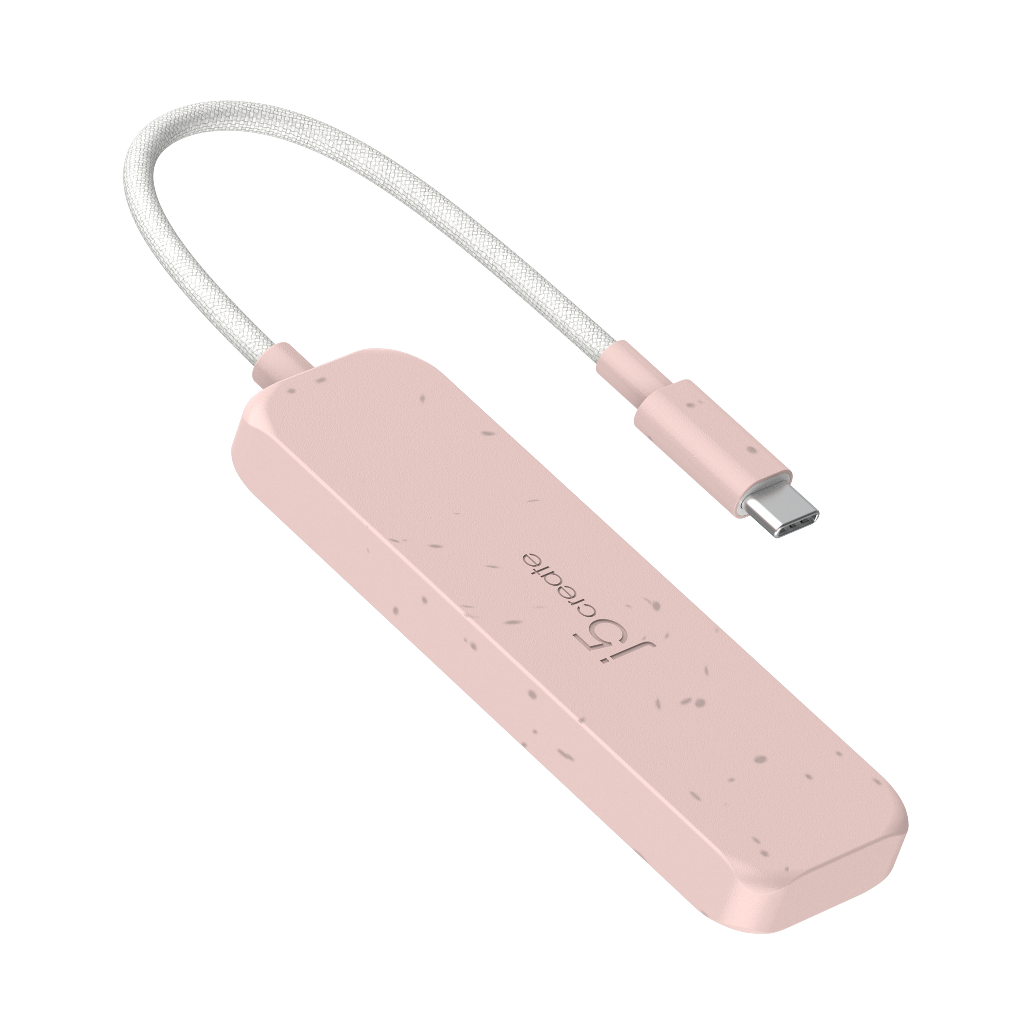 ECO-FRIENDLY USB-C TO 4-PORT TYPE-A GEN 2 HUB
