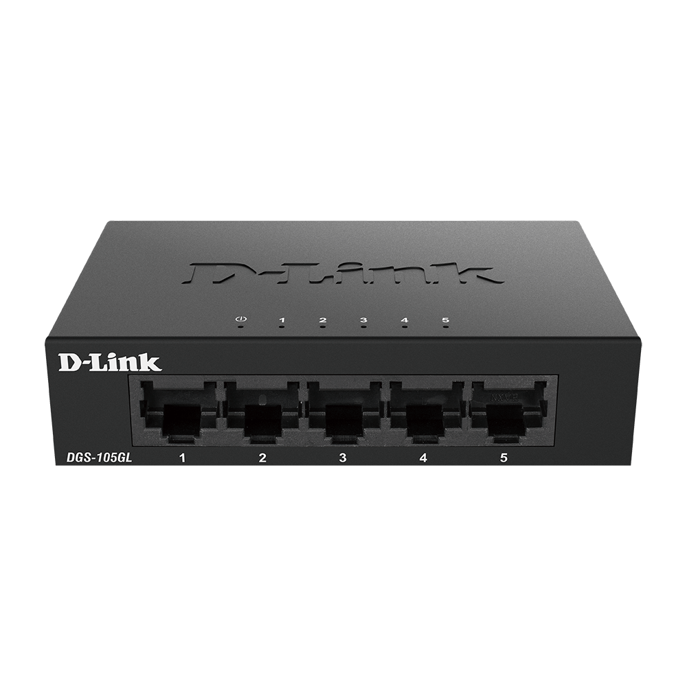 SWITCH 5 PORTS GIGABIT METALLIC