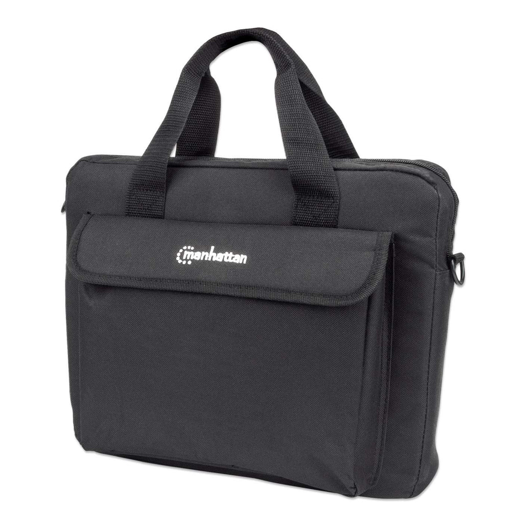 MANHATTAN Notebook Tasche London Top Load geeignet fuer die meisten Notebooks bis zu 31,75cm 12,5Zoll schwarz