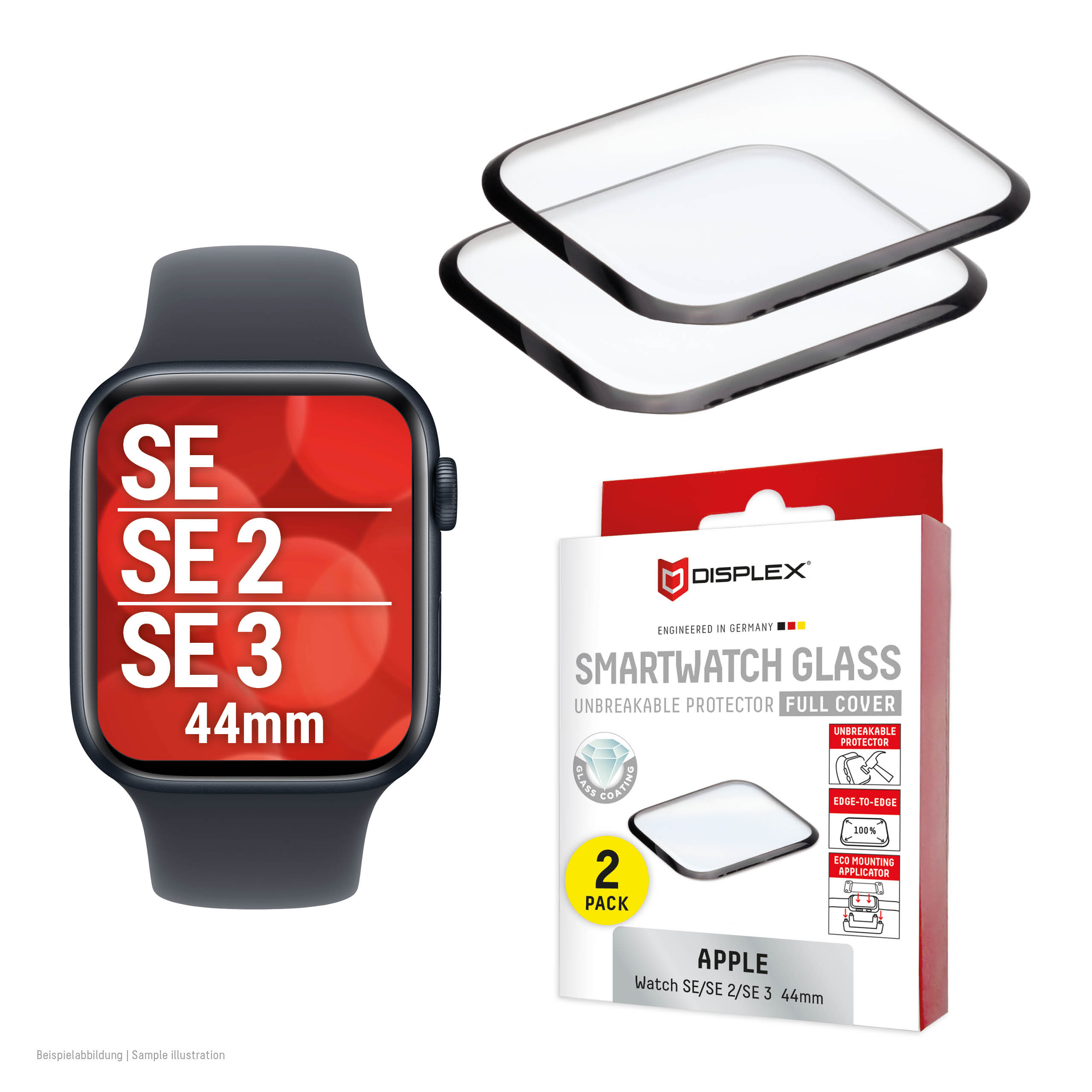 DISPLEX WATCH GLASS FC APPLE WATCH SE(2) 44MM