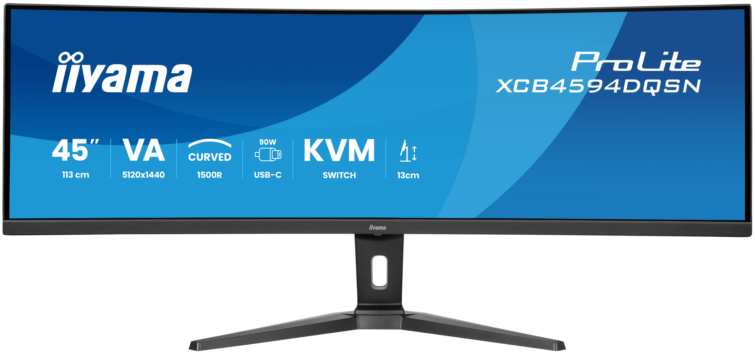 XCB4594DQSN-B1 45IN DQHD 44.5IN ETE DQHD 5120X1440 165HZ