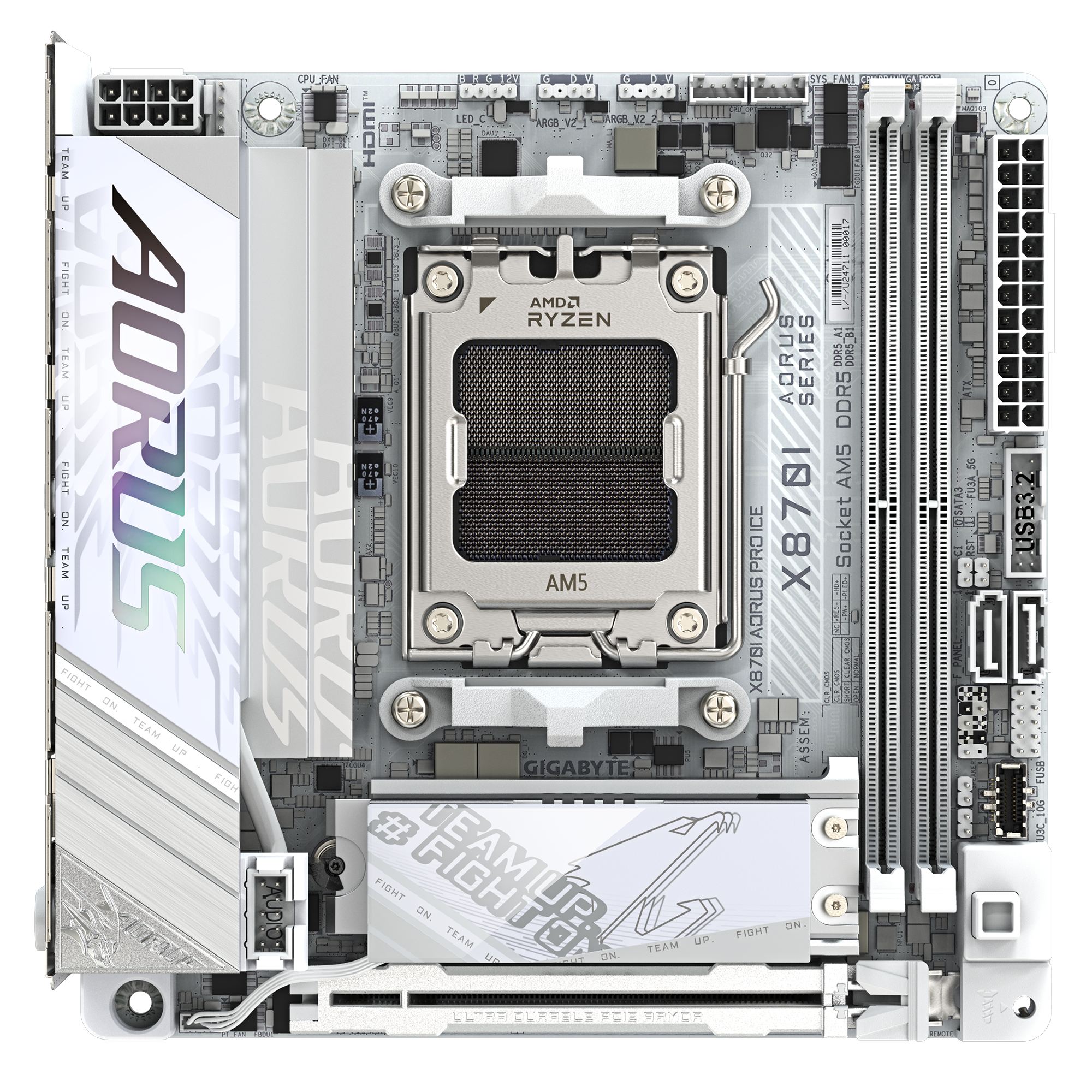 GIGABYTE X870I AORUS PRO ICE AM5 ITX MB