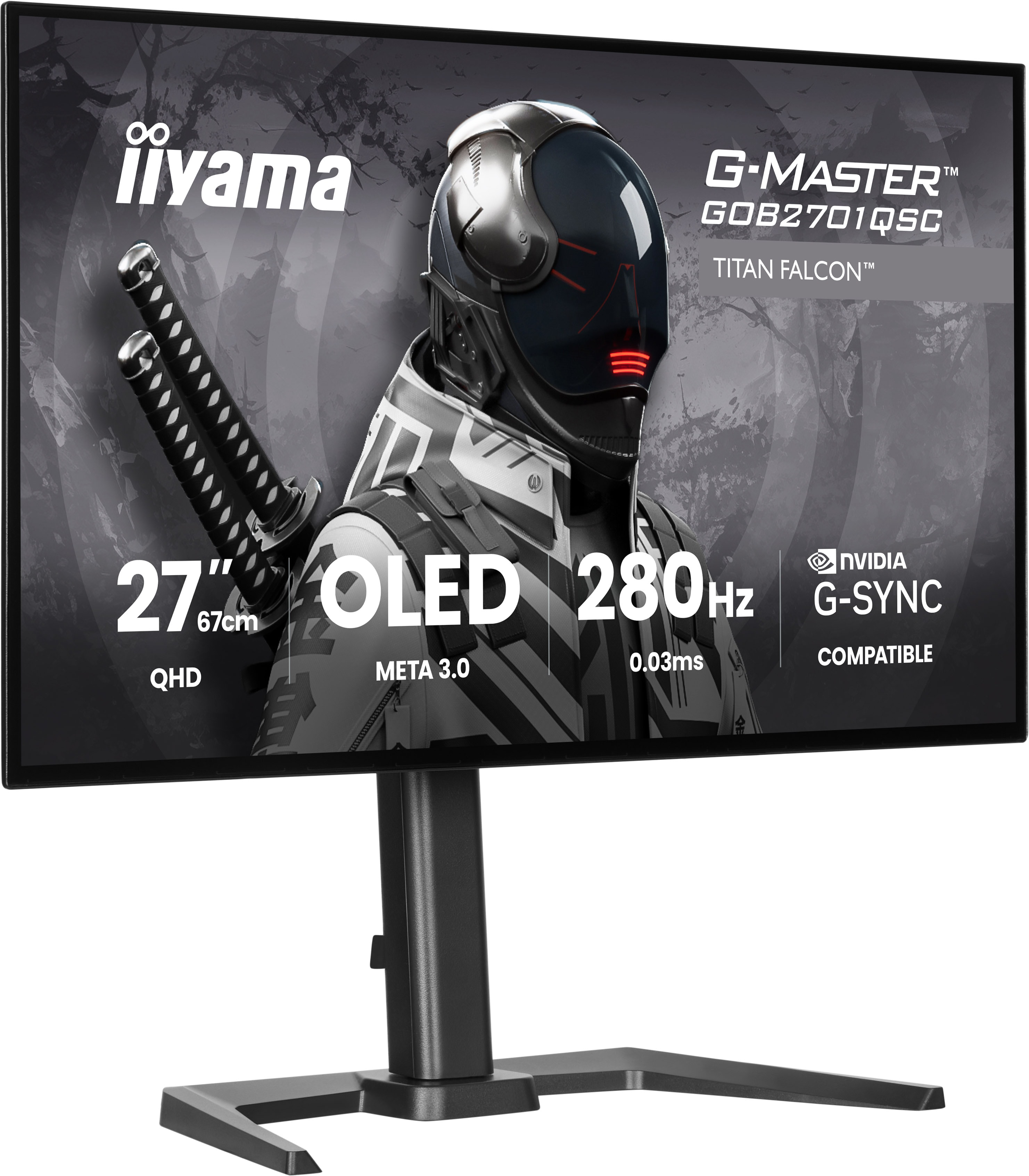 IIYAMA 68.6cm (27) GOB2701QSC-B1 16:9 2xHDMI+DP+USB-C Spk