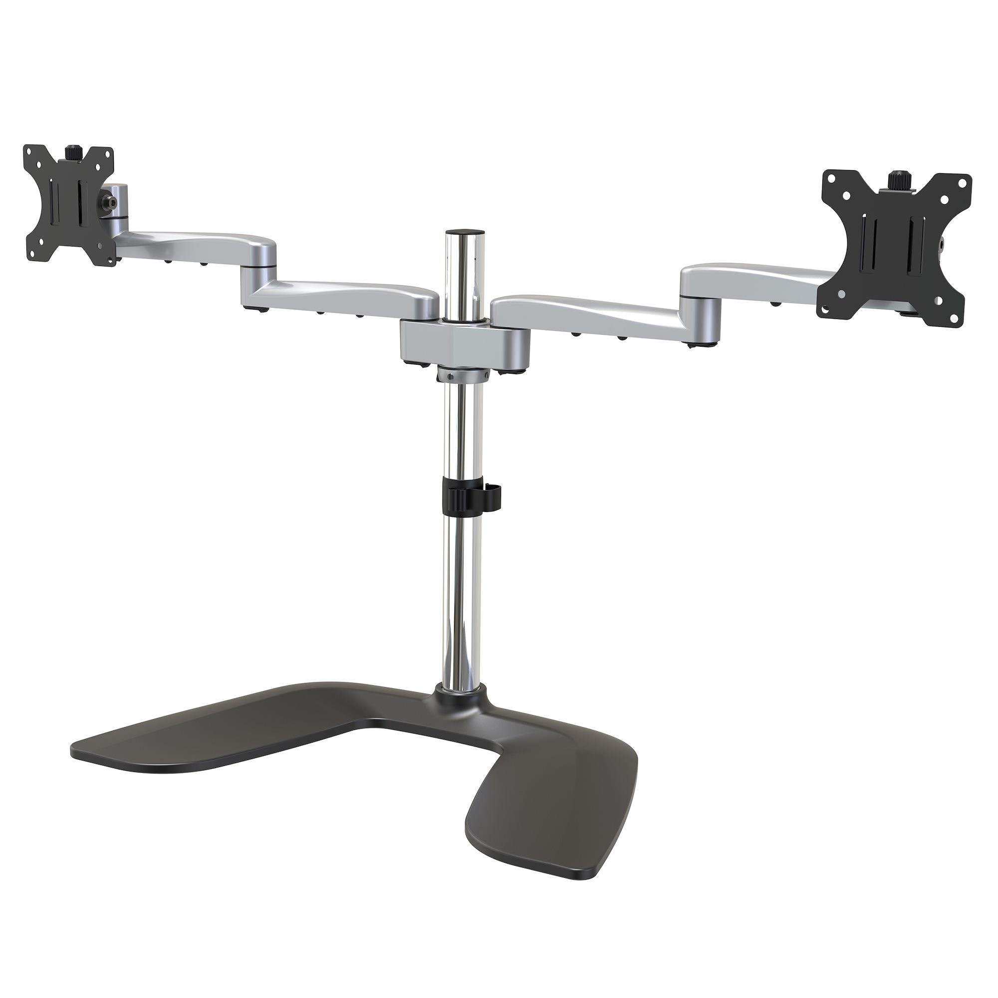 DUAL MONITOR STAND 32IN MONITORS-ARTICULATING ARMS