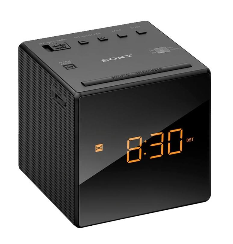 Sony ICF-C1B Uhrenradio schwarz