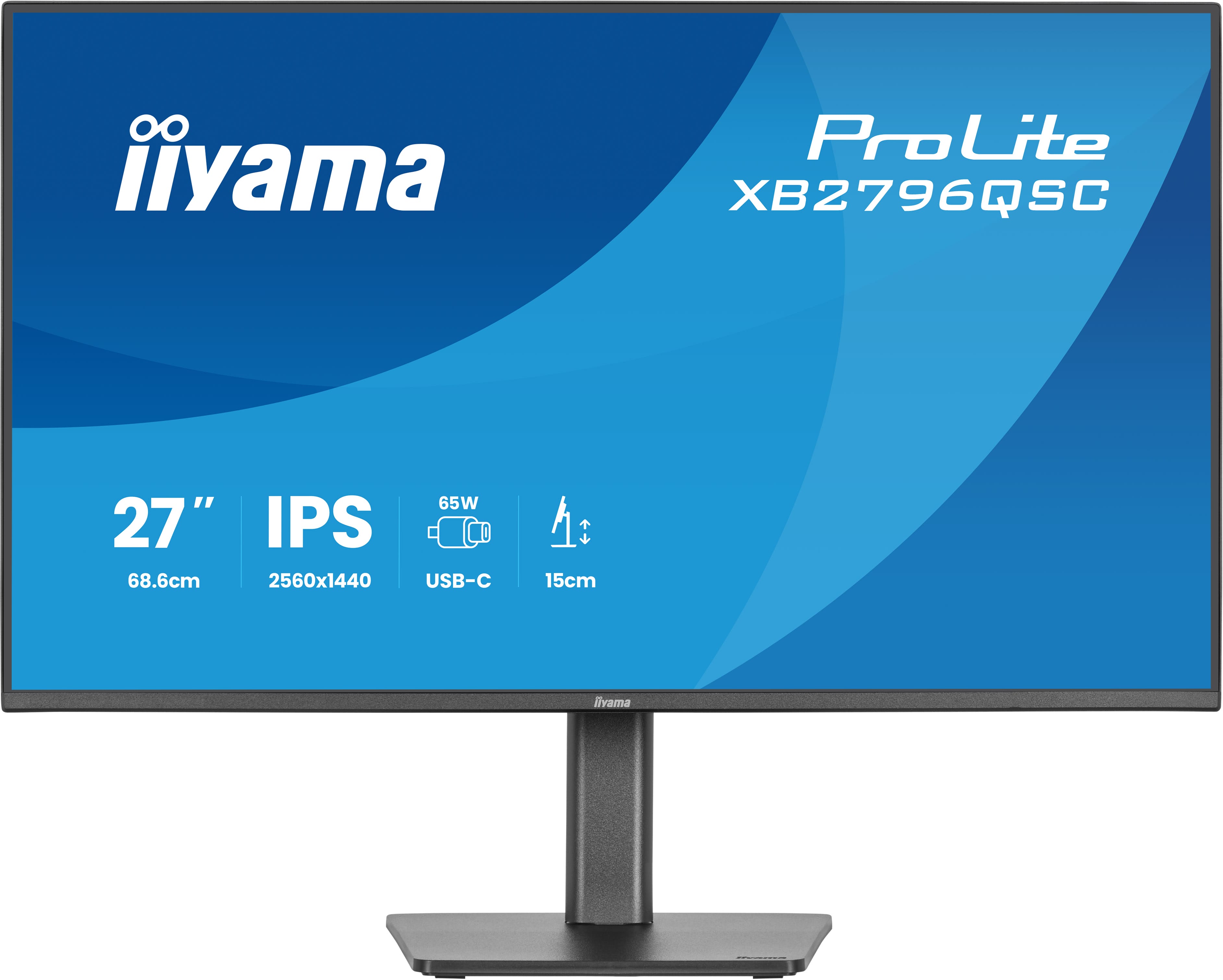 IIYAMA 68.6cm (27) XB2796QSC-B1 16:9 HDMI+USB-C IPS