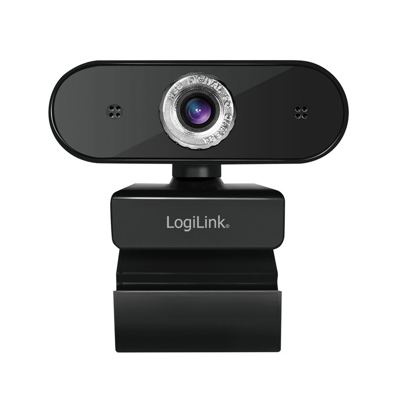 Logilink Webcam 720p HD Webcam + Mikrofon schwarz