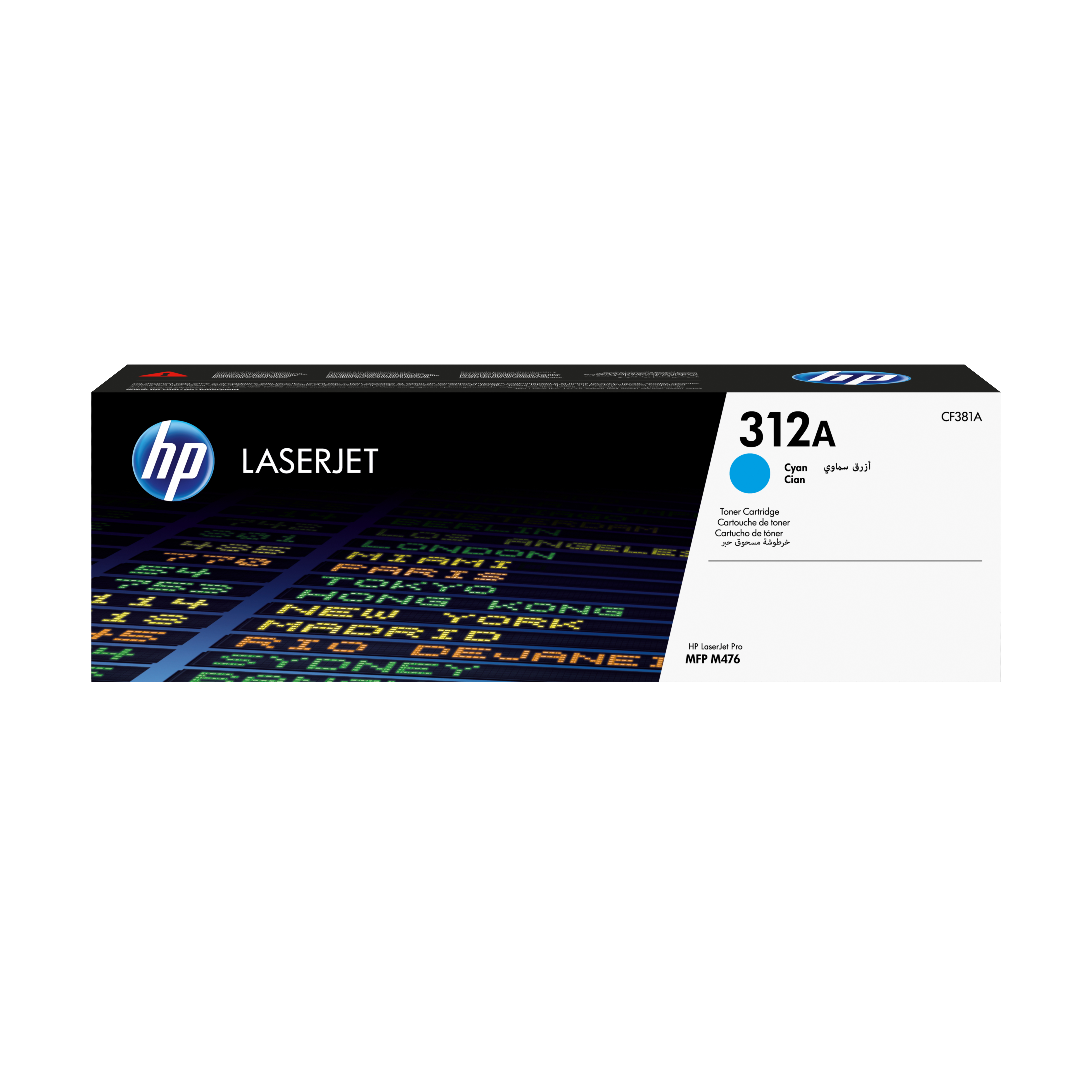HP 312A (CF381A) cyan Tonerkartusche