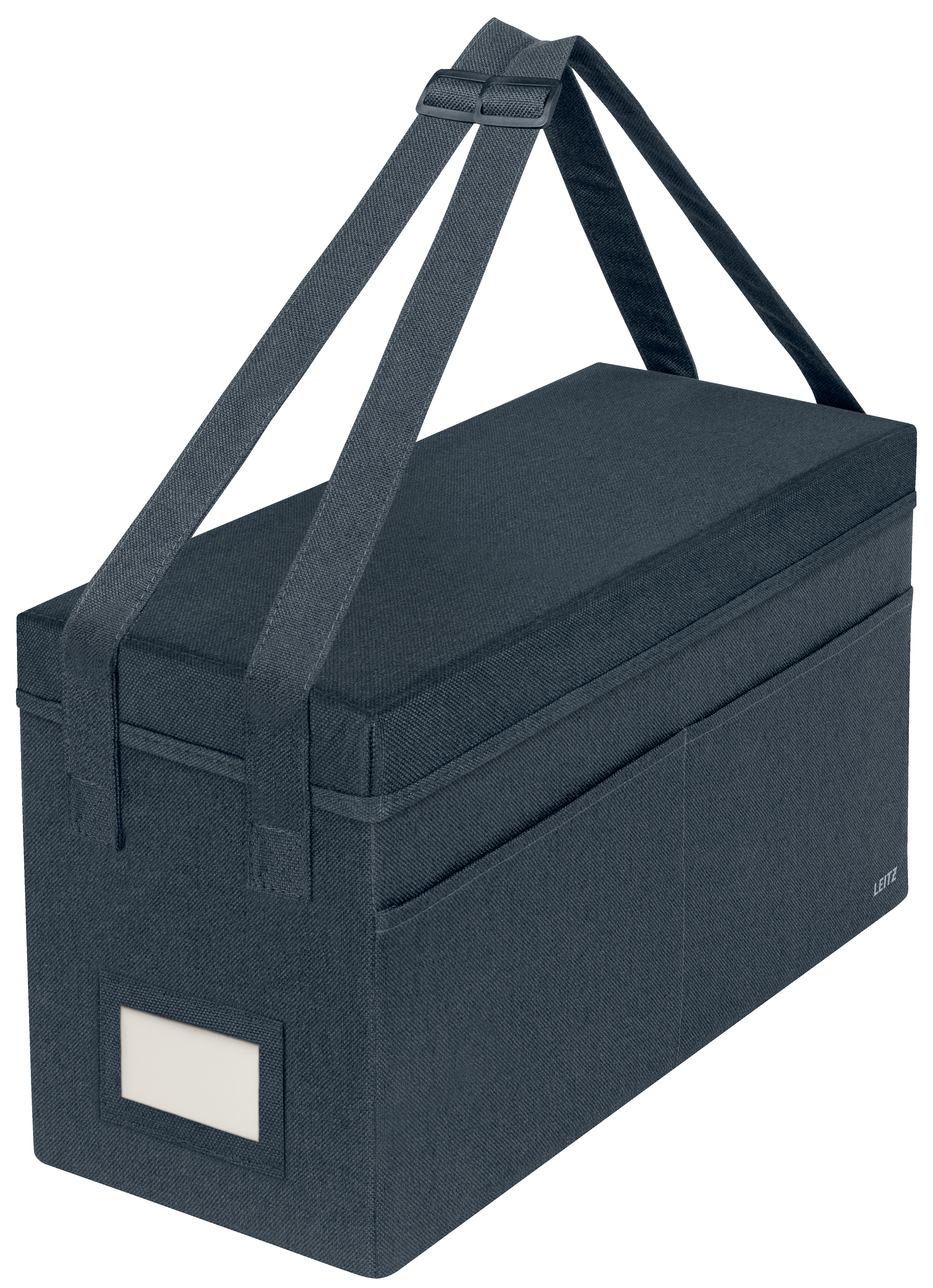 LEITZ Desk Sharing Tasche mit Deckel 67230089 Stoff grau