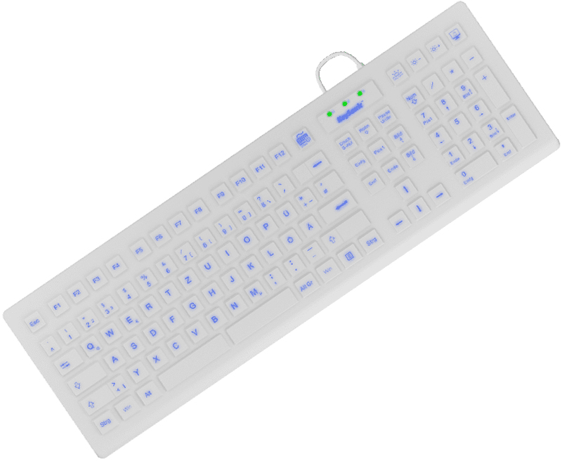 KeySonic Industrie-TAS, Silikon, WH, KSK-8031INEL-Wh (DE)