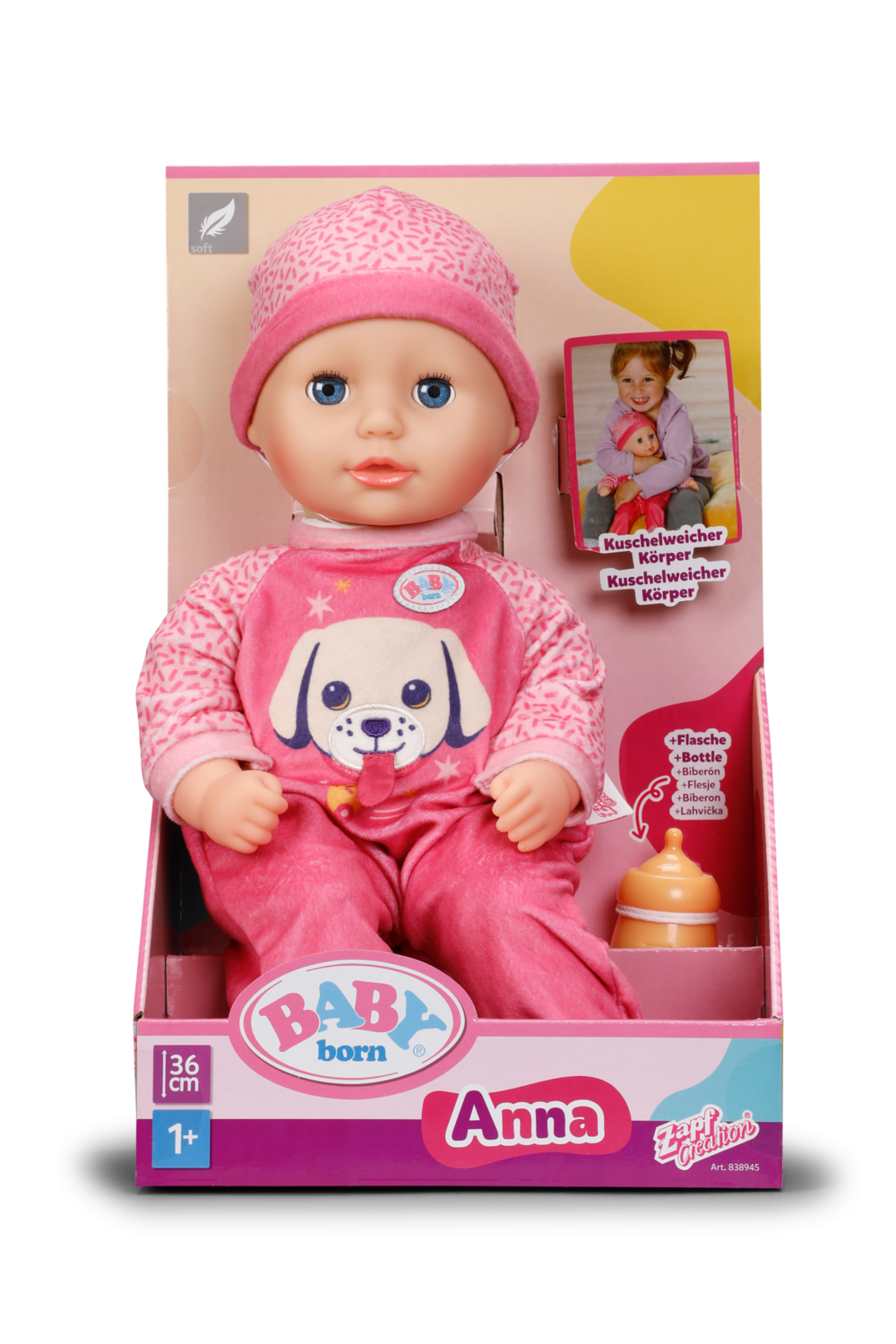 BABY born® Anna Pink 36cm, Puppe