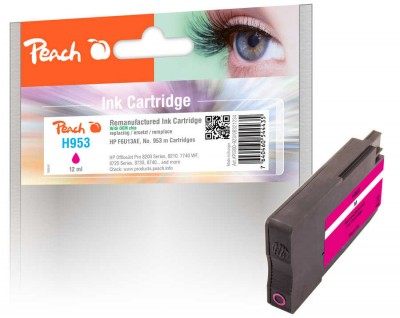 Peach Patrone HP Nr.953 magenta mit OEM Chip remanufactured