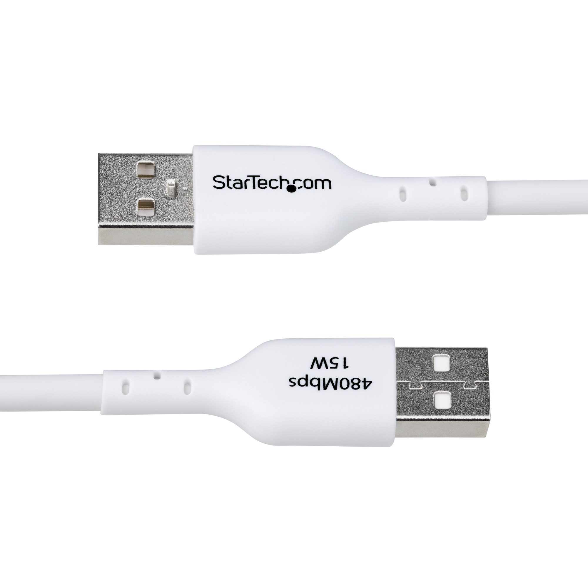 STARTECH.COM 3m USB-A auf USB-C Ladekabel USB-A auf Typ-C Ladekabel 3A Schnellladekabel USB 2.0 Datenubertragung Weiss
