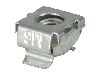 Equip M6 Käfigmuttern- & Schraubensatz 20Stk silber