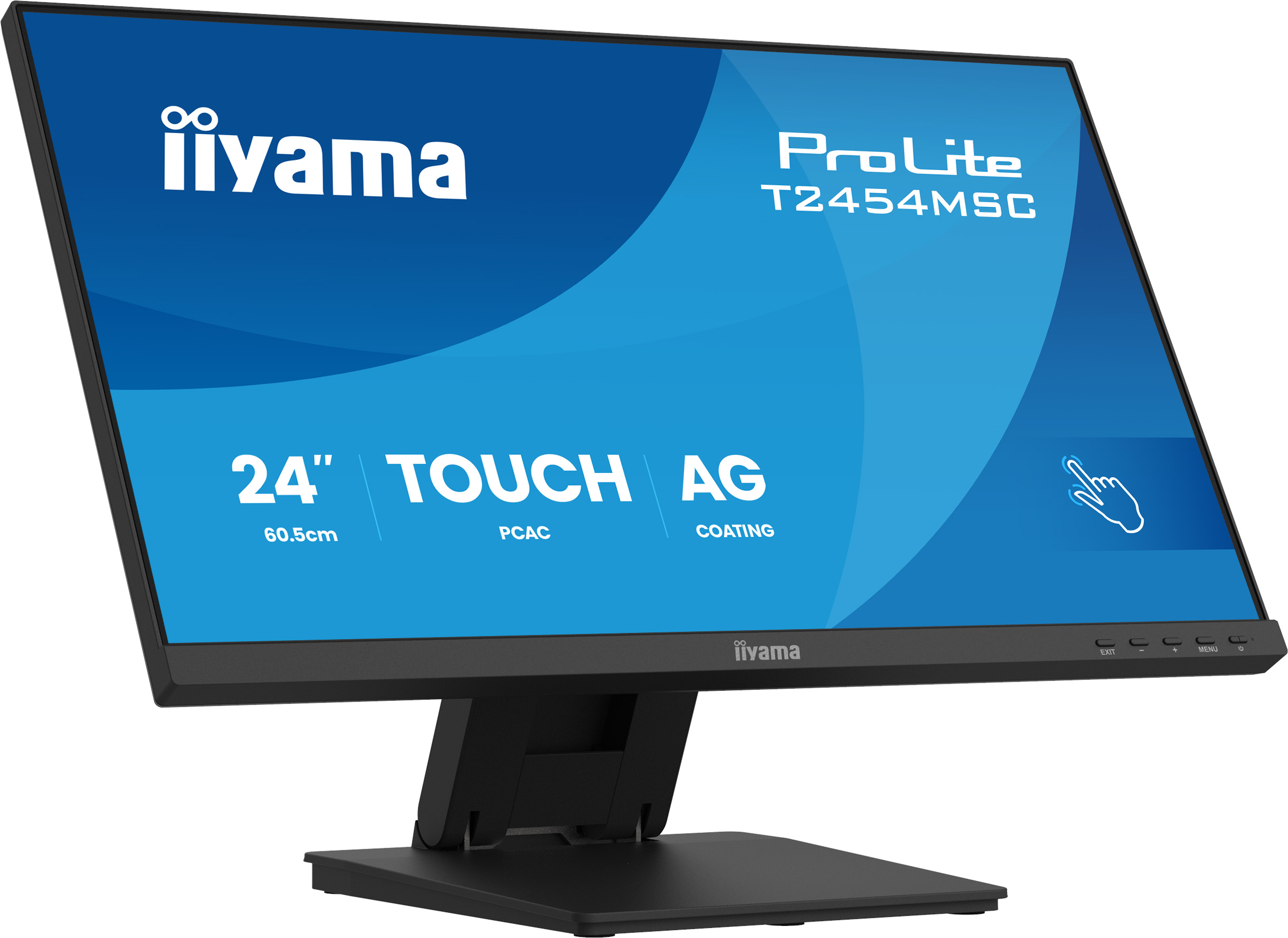 IIYAMA 60.5cm (23,8) T2454MSC-B3AG 16:9 M-Touch HDMI+DP+USB