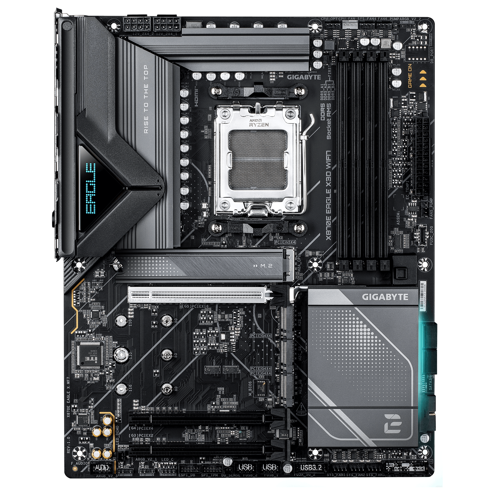 X870E EAGLE X3D WIFI7, Mainboard
