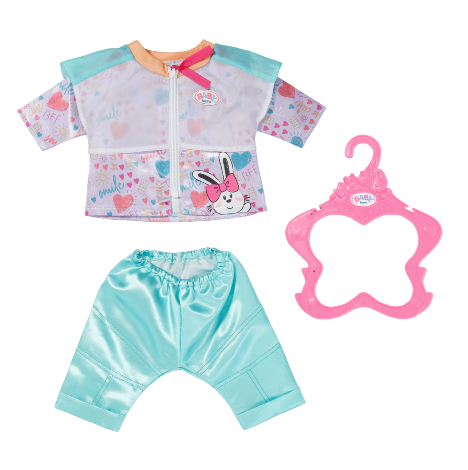 BABY born® Freizeitanzug Aqua 43cm, Puppenzubehör
