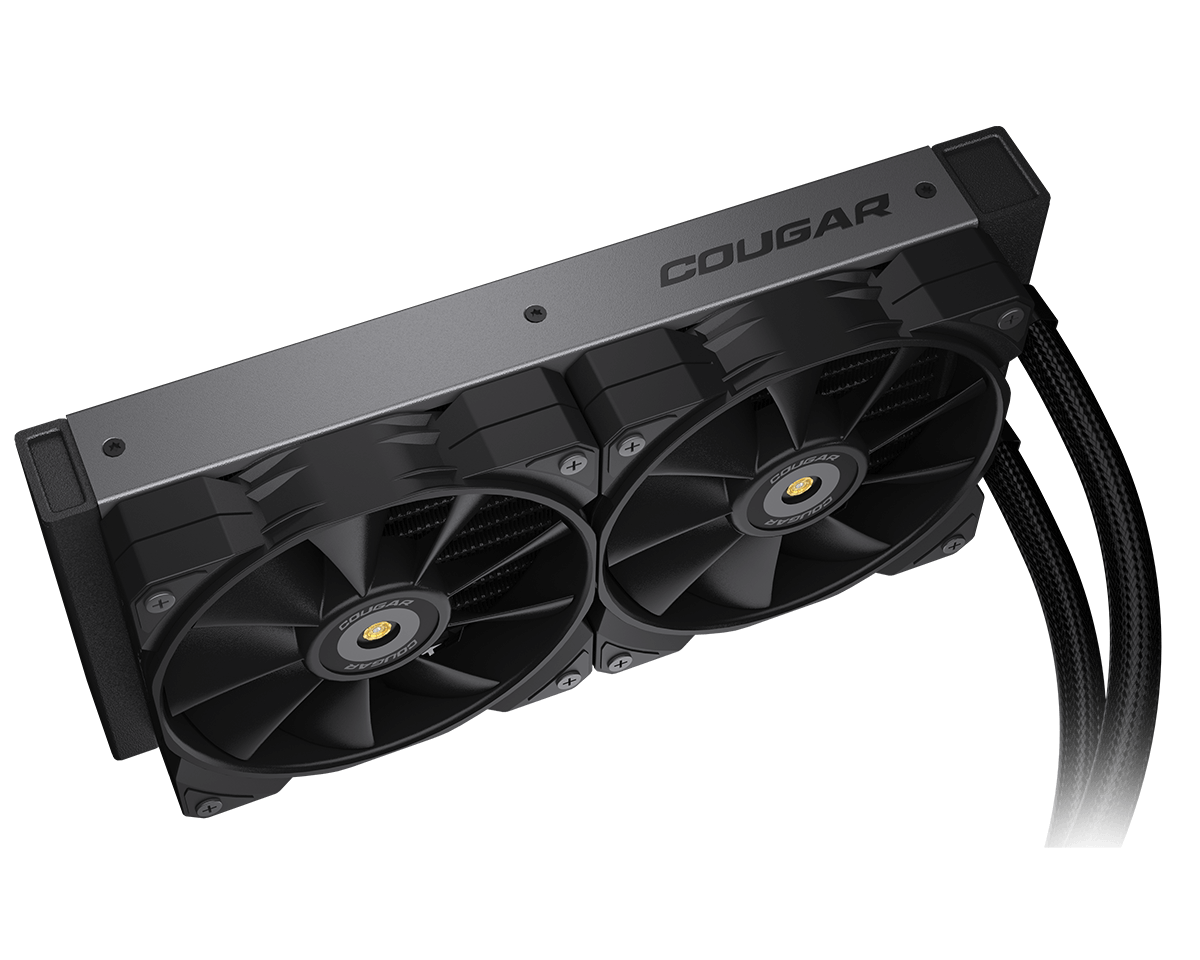 COUGAR CPU Wasserkühlung Poseidon-GT 240, ARGB, Schwarz