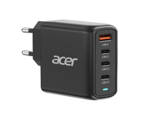 Acer 100W PD GaN Charger, 3 x USB C and 1 x USB A
