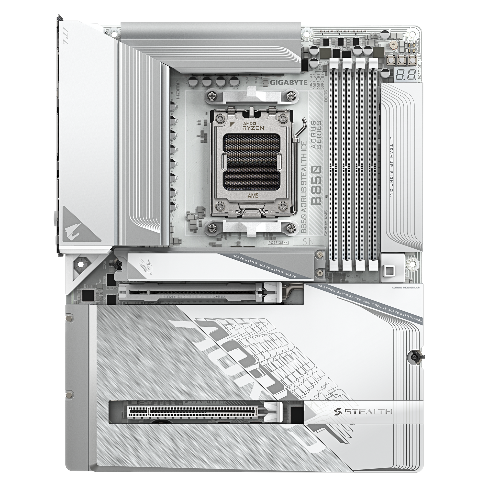 Gigabyte B850 AORUS STEALTH ICE (B850,AM5,ATX,DDR5)