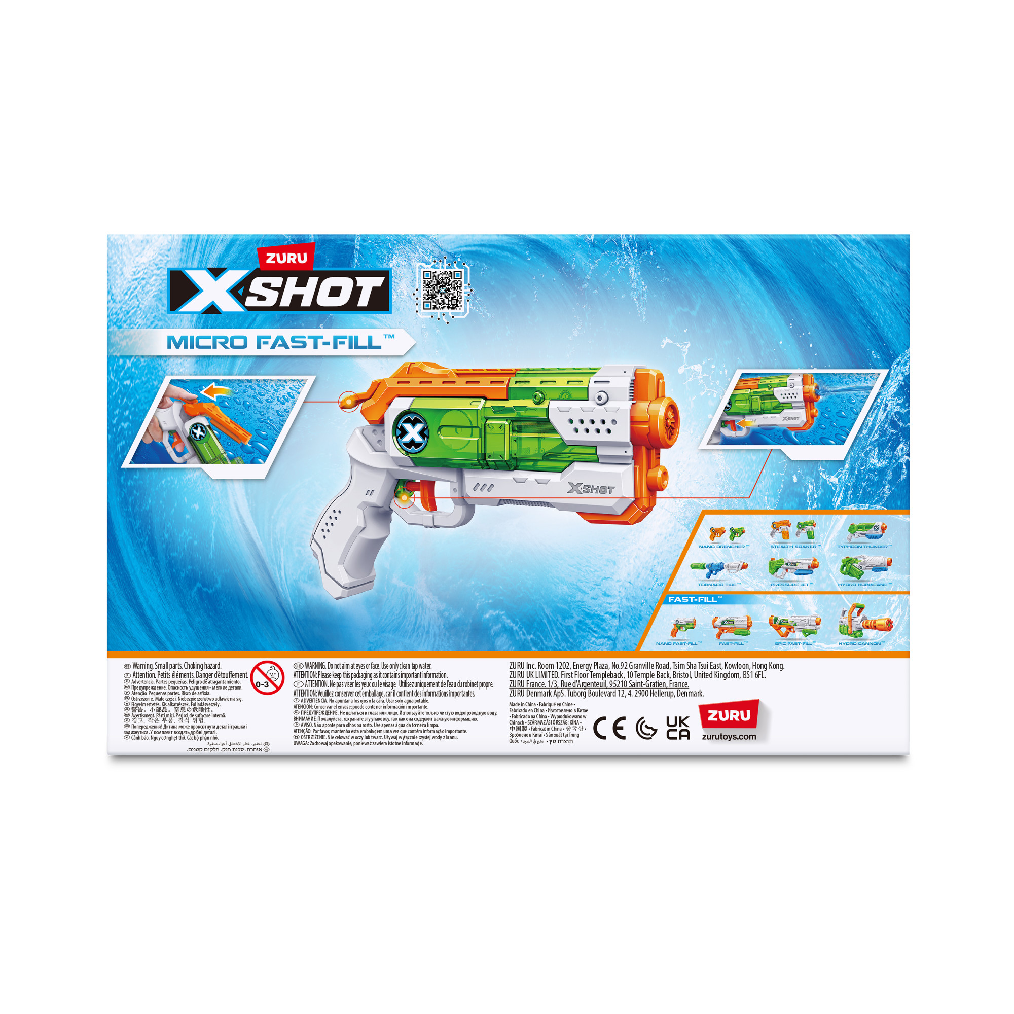 ZURU™ Wasserpistole XSHOT mehrfarbig, 1 St.