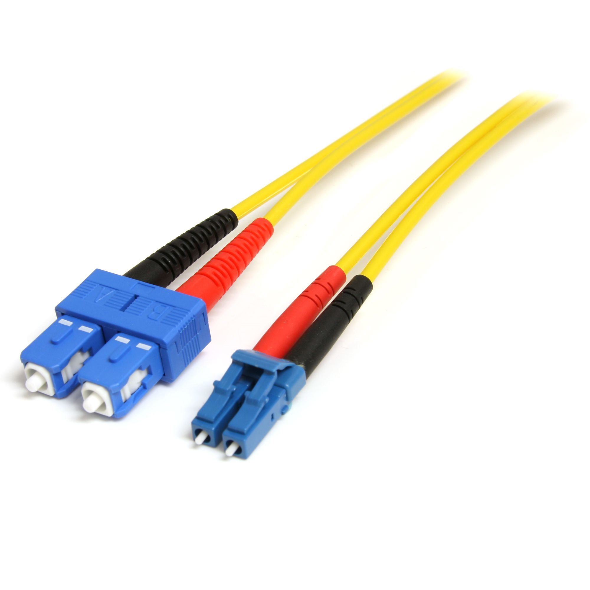 10M LC TO SC FIBER PATCH CABLE .