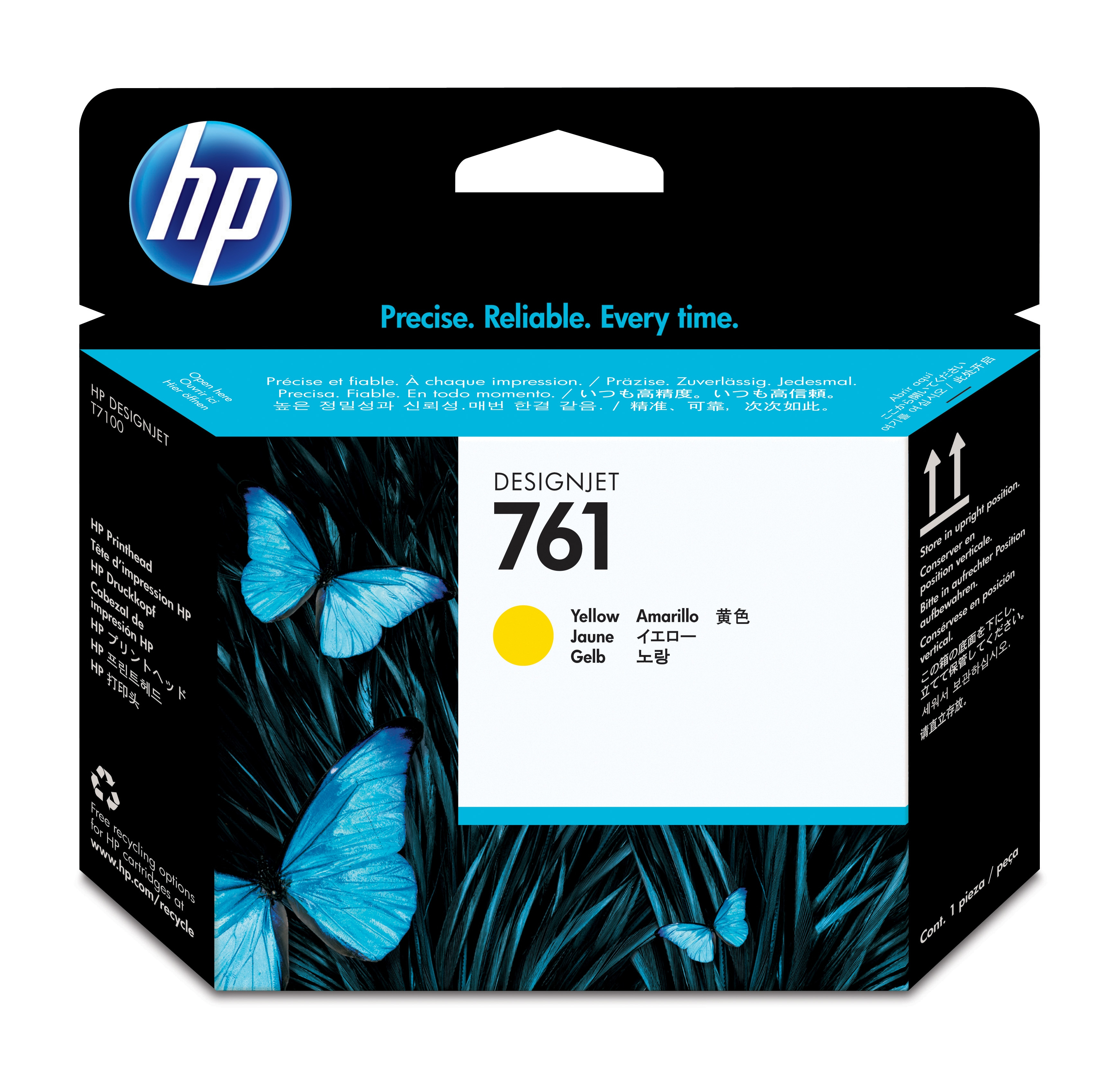 HP 761(CH645A) gelb Druckkopf