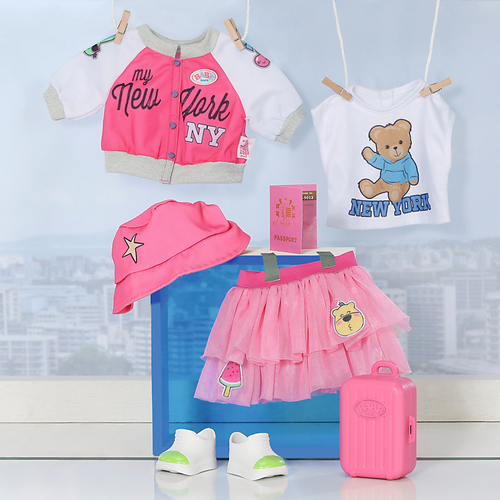 BABY born® Deluxe Reise-Outfit 43 cm, Puppenzubehör