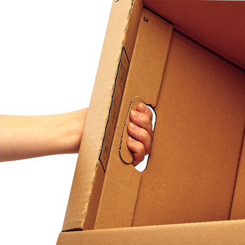 Bankers Box Umzugskartons SmoothMove Standard 47,5 x 32,5 x 27,0 cm, 10 St.