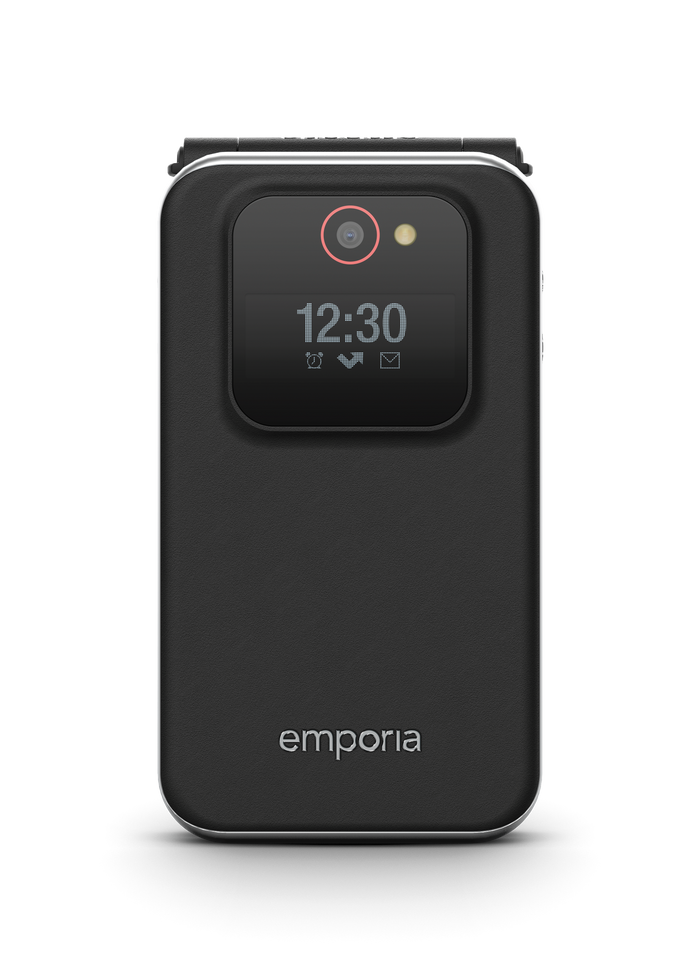 Emporia emporiaJOY (V228), 2G, (V3), Großtastenklapphandy, black