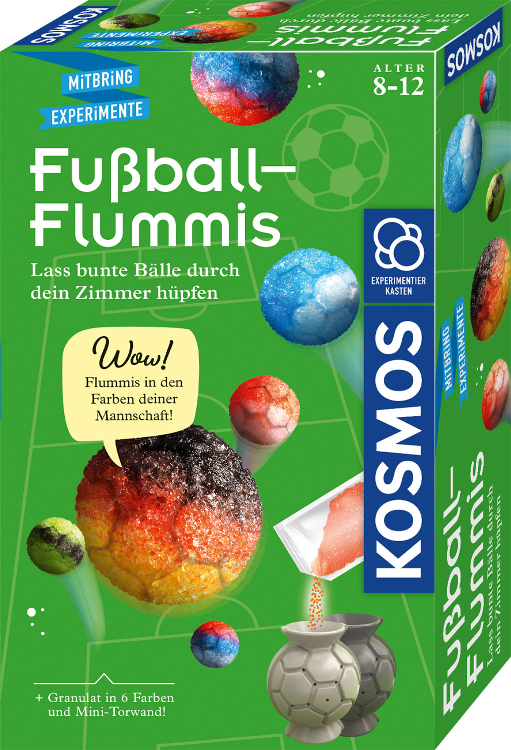Fußball-Flummis, Experimentierkasten