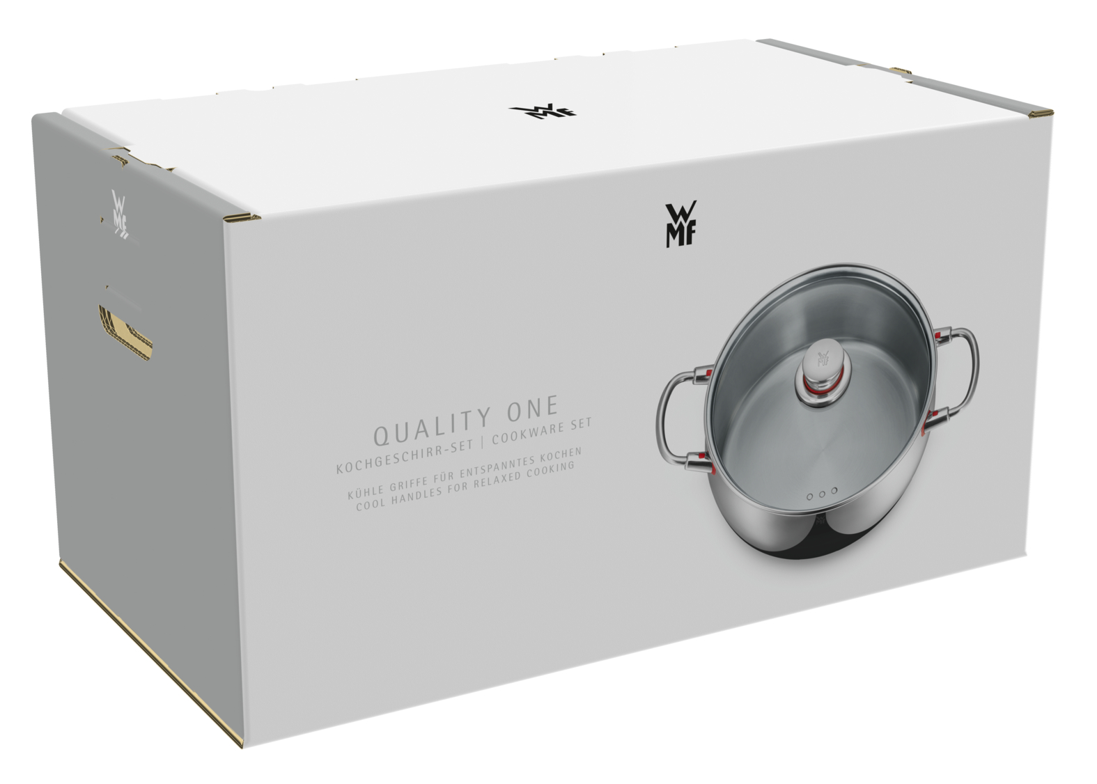 WMF Topf-Set Quality One silber 6-tlg., 6 Set