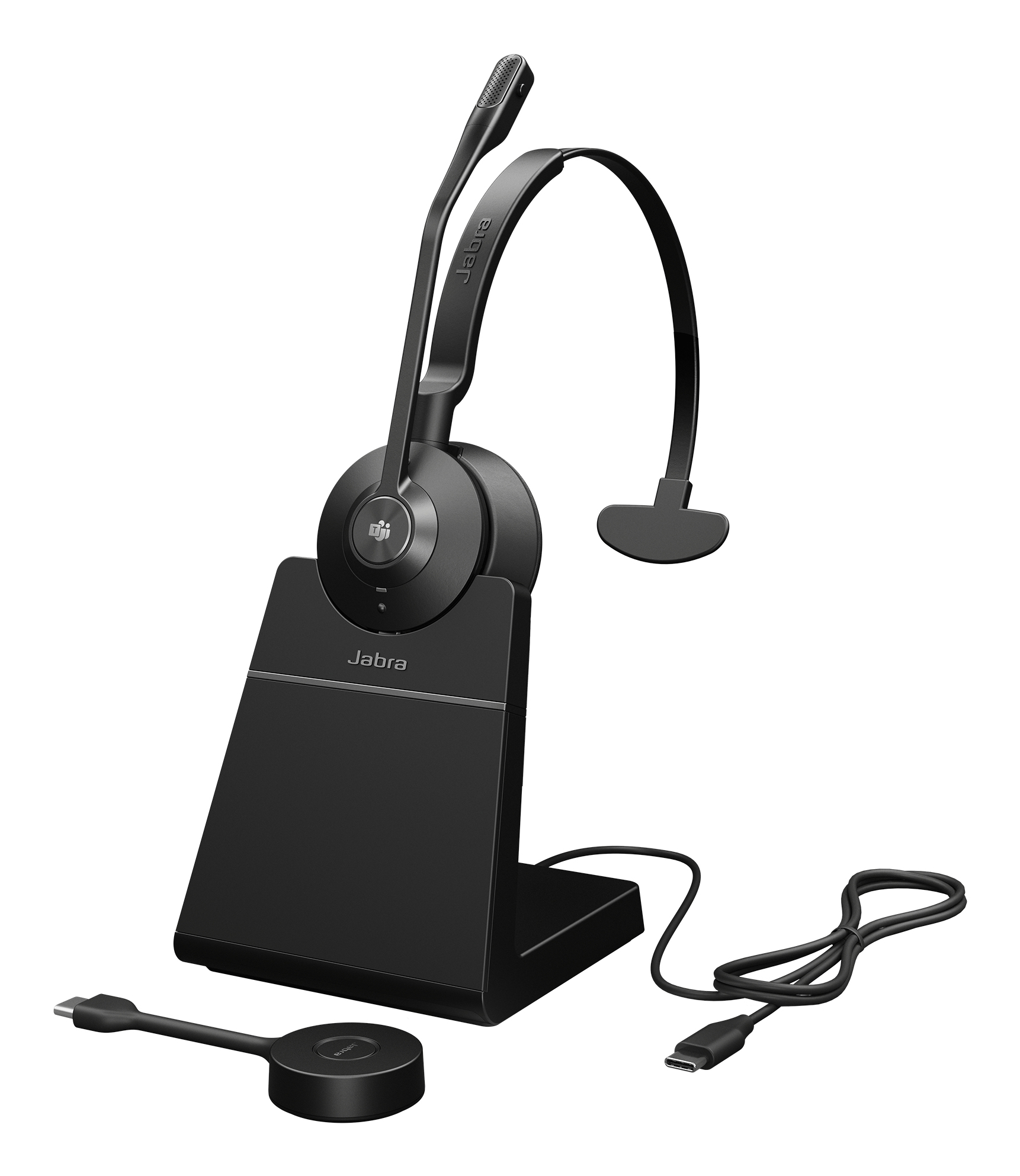 Jabra Engage 55 SE MS Mono USB-C incl. Ladestation