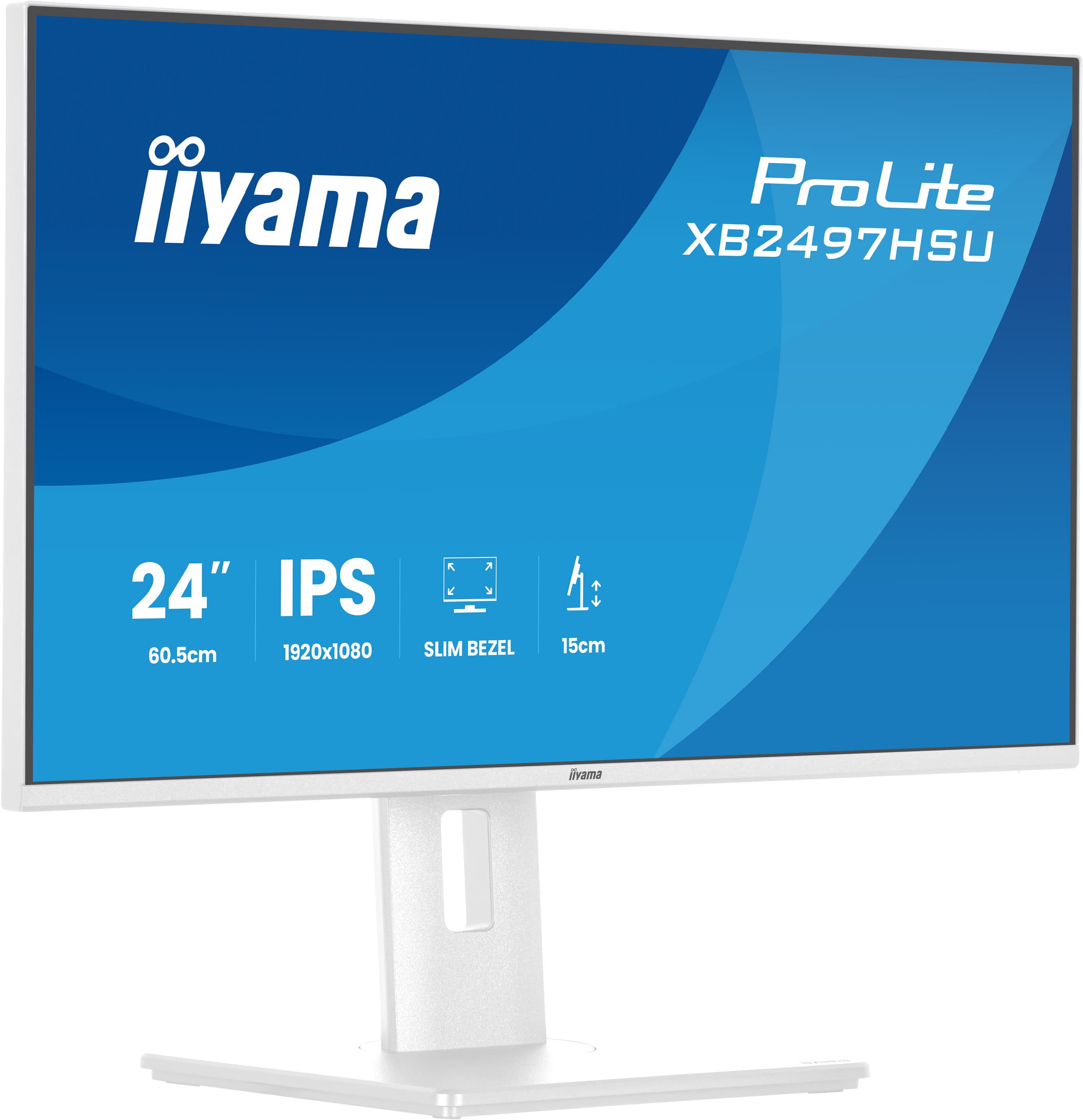 IIYAMA 60.5cm (24) XB2497HSU-W1 16:10 HDMI+DP+2xUSB-C