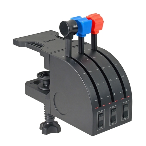 LOGITECH Flight Throttle Quadrant Throttle wired for PC